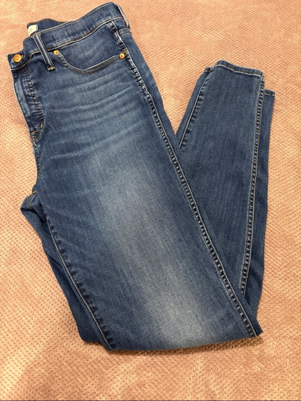 MADEWELL 10” High Rise Skinny Jeans